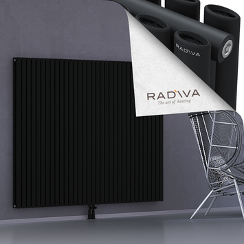 Tano Aluminium Radiator 1500x1906 Black - Thumbnail