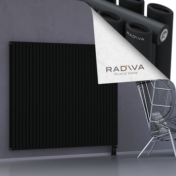 Tano Aluminium Radiator 1500x1906 Black - Thumbnail