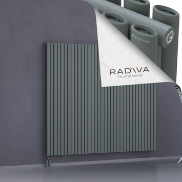 Tano Aluminium Radiator 1500x1964 Anthracite - Thumbnail