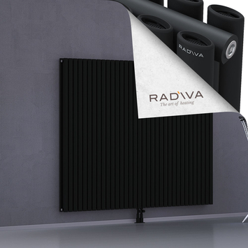 Tano Aluminium Radiator 1500x1964 Black - Thumbnail