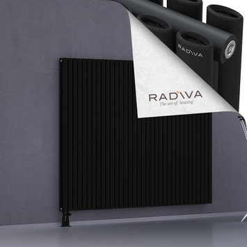 Tano Aluminium Radiator 1500x1964 Black - Thumbnail