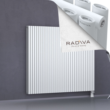 Tano Aluminium Radiator 1500x1964 White - Thumbnail