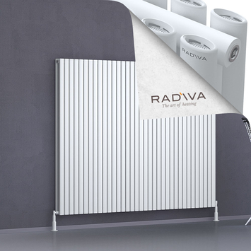 Tano Aluminium Radiator 1500x2022 White - Thumbnail