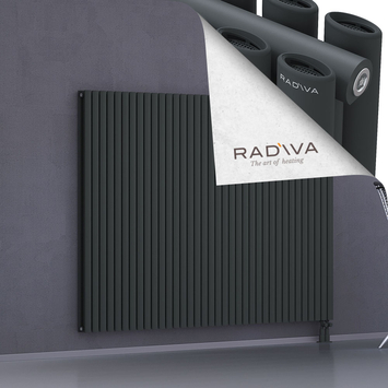 Tano Aluminium Radiator 1500x2080 Dark Anthracite - Thumbnail