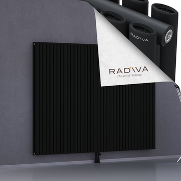 Tano Aluminium Radiator 1500x2138 Black - Thumbnail