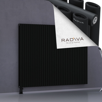 Tano Aluminium Radiator 1500x2138 Black - Thumbnail