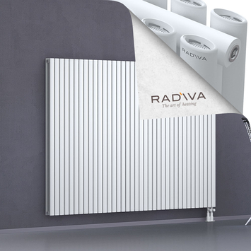 Tano Aluminium Radiator 1500x2138 White - Thumbnail