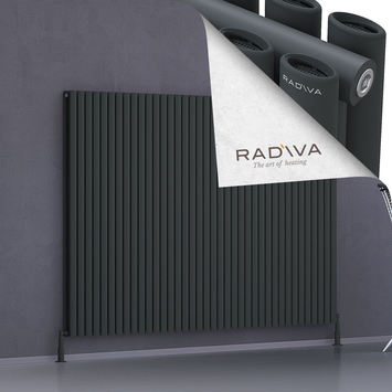 Tano Aluminium Radiator 1500x2196 Dark Anthracite - Thumbnail