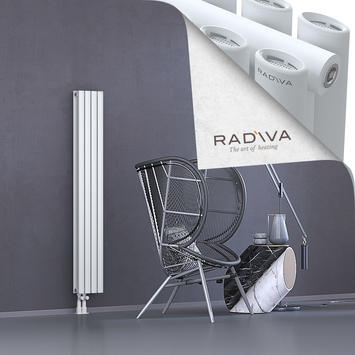 Tano Aluminium Radiator 1500x224 White - Thumbnail