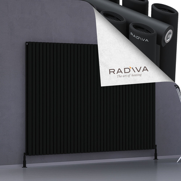 Tano Aluminium Radiator 1500x2254 Black - Thumbnail