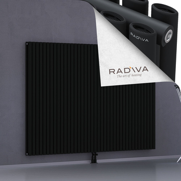 Tano Aluminium Radiator 1500x2254 Black - Thumbnail