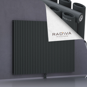 Tano Aluminium Radiator 1500x2254 Dark Anthracite - Thumbnail