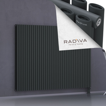 Tano Aluminium Radiator 1500x2254 Dark Anthracite - Thumbnail