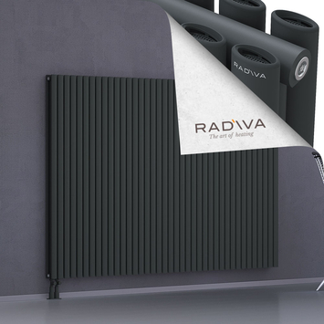 Tano Aluminium Radiator 1500x2254 Dark Anthracite - Thumbnail