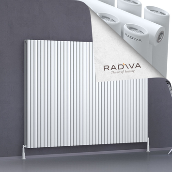 Tano Aluminium Radiator 1500x2254 White - Thumbnail