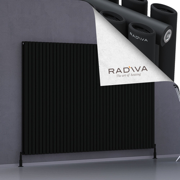 Tano Aluminium Radiator 1500x2312 Black - Thumbnail