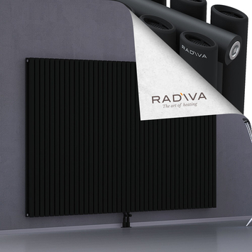 Tano Aluminium Radiator 1500x2370 Black - Thumbnail