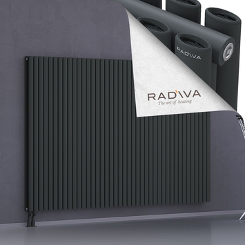 Tano Aluminium Radiator 1500x2370 Dark Anthracite - Thumbnail