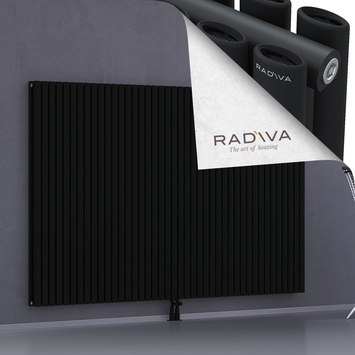 Tano Aluminium Radiator 1500x2428 Black - Thumbnail