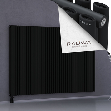 Tano Aluminium Radiator 1500x2428 Black - Thumbnail