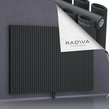 Tano Aluminium Radiator 1500x2428 Dark Anthracite - Thumbnail