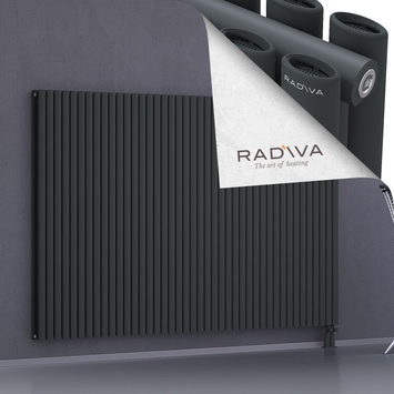 Tano Aluminium Radiator 1500x2428 Dark Anthracite - Thumbnail