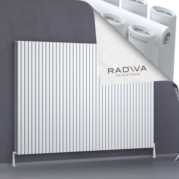 Tano Aluminium Radiator 1500x2428 White - Thumbnail