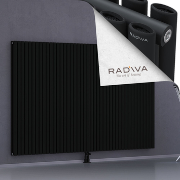 Tano Aluminium Radiator 1500x2486 Black - Thumbnail