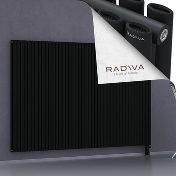 Tano Aluminium Radiator 1500x2486 Black - Thumbnail