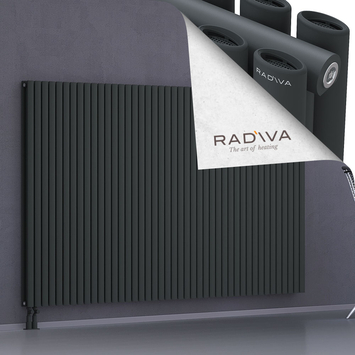 Tano Aluminium Radiator 1500x2486 Dark Anthracite - Thumbnail