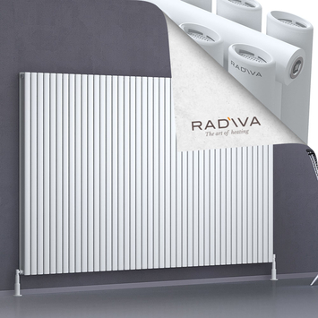 Tano Aluminium Radiator 1500x2486 White - Thumbnail