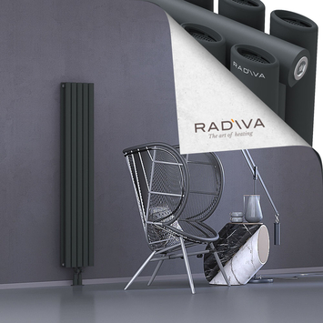 Tano Aluminium Radiator 1500x282 Dark Anthracite - Thumbnail