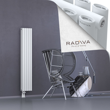 Tano Aluminium Radiator 1500x282 White - Thumbnail