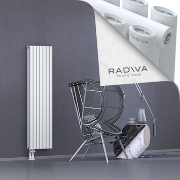 Tano Aluminium Radiator 1500x398 White - Thumbnail