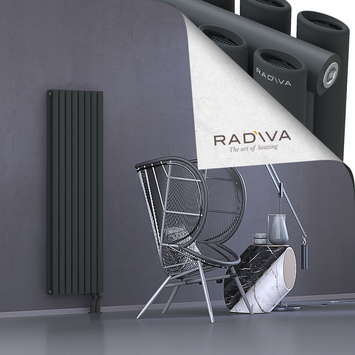 Tano Aluminium Radiator 1500x456 Dark Anthracite - Thumbnail