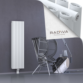 Tano Aluminium Radiator 1500x456 White - Thumbnail