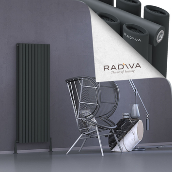 Tano Aluminium Radiator 1500x572 Dark Anthracite - Thumbnail