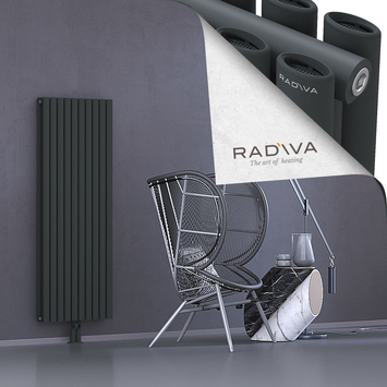 Tano Aluminium Radiator 1500x572 Dark Anthracite - Thumbnail