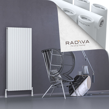 Tano Aluminium Radiator 1500x688 White - Thumbnail