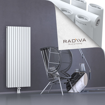 Tano Aluminium Radiator 1500x688 White - Thumbnail