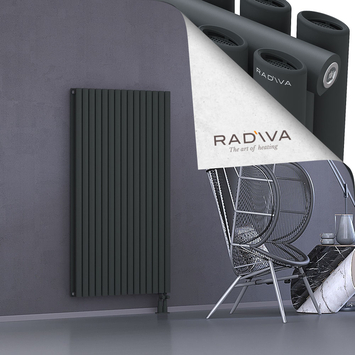 Tano Aluminium Radiator 1500x862 Dark Anthracite - Thumbnail