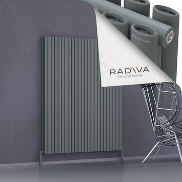 Tano Aluminium Radiator 1600x1384 Anthracite - Thumbnail