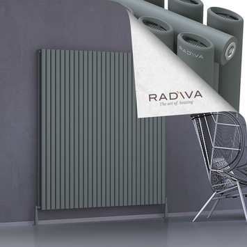 Tano Aluminium Radiator 1600x1616 Anthracite - Thumbnail