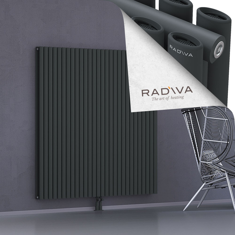 Tano Aluminium Radiator 1600x1616 Dark Anthracite