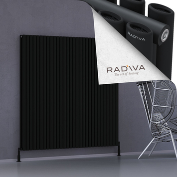 Tano Aluminium Radiator 1600x1732 Black - Thumbnail