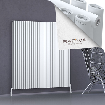 Tano Aluminium Radiator 1600x1732 White - Thumbnail