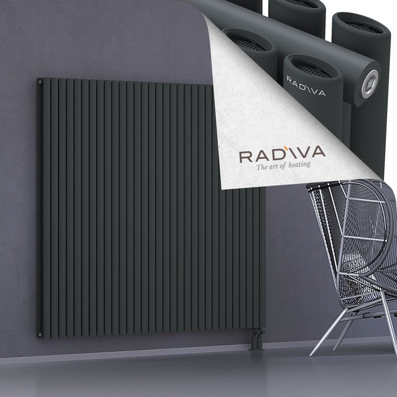 Tano Aluminium Radiator 1600x1790 Dark Anthracite