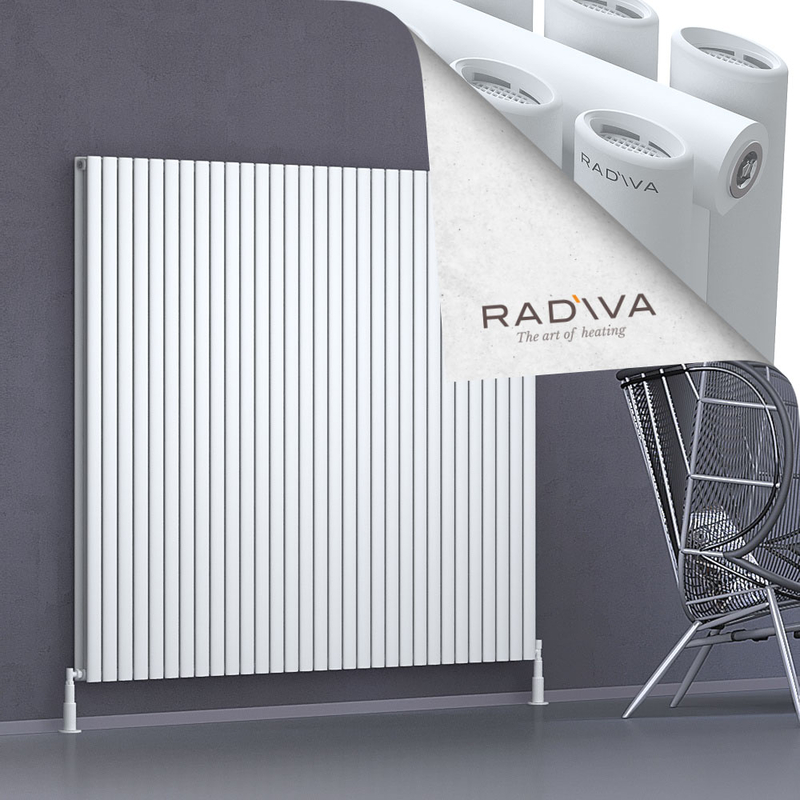 Tano Aluminium Radiator 1600x1790 White