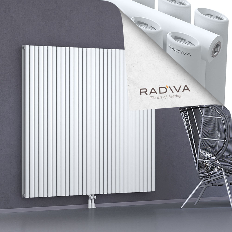 Tano Aluminium Radiator 1600x1790 White