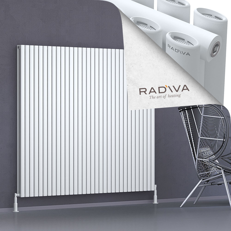 Tano Aluminium Radiator 1600x1848 White